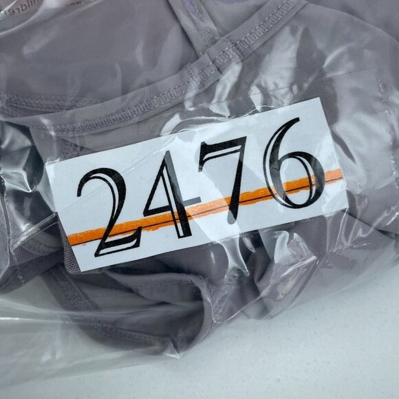 Zyia Active Womens Performance Tank Top M Nylon/Spandex Lavender Gray NWT 2476 - Picture 7 of 8